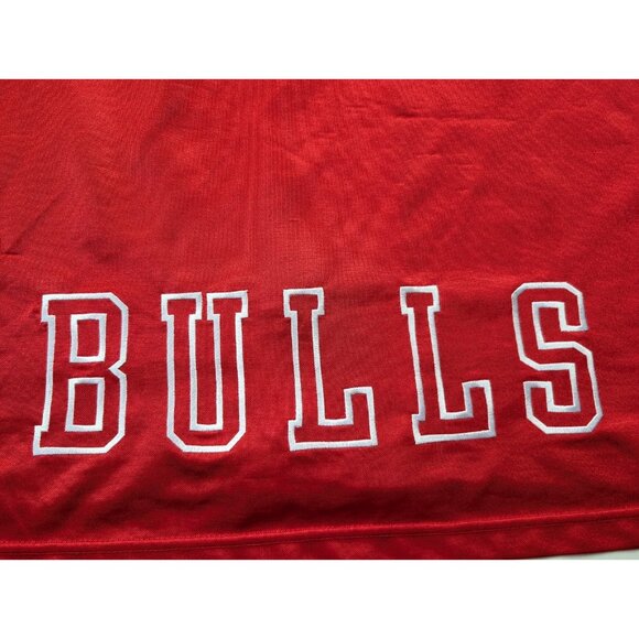 Vintage Chicago Bulls Polo Zip Up Shirt Jacket Mens XL Champion NBA - Picture 8 of 11